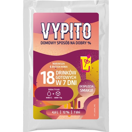 Party szett - Vypito maracuja és őszibarack - 2