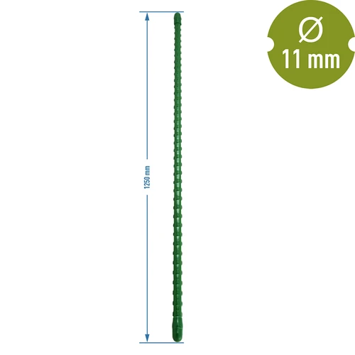 PE bevonatú acél növénykaró 1,25 m x 11 mm - 2