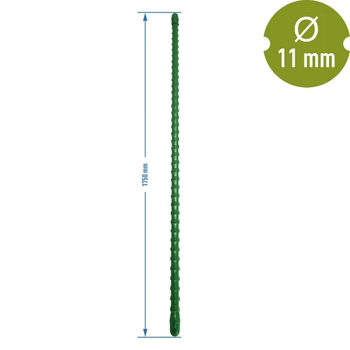PE bevonatú acél növénytámasz 1,75 m x 11 mm - 2
