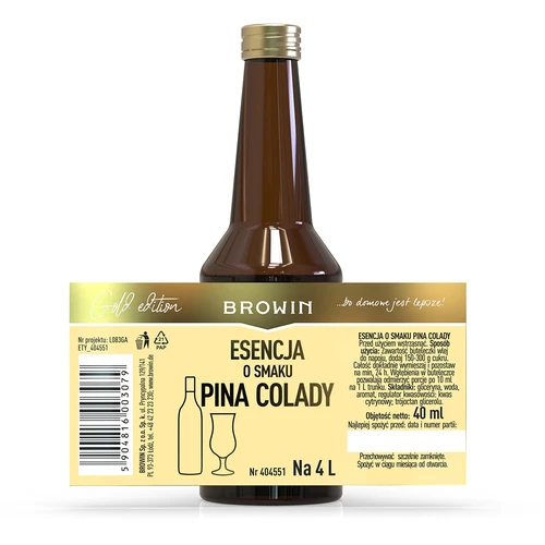 Pina Colada ízű esszencia 4 L-hez - 40 ml - 7