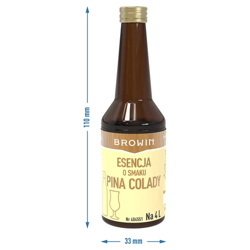 Pina Colada ízű esszencia 4 L-hez - 40 ml - 8