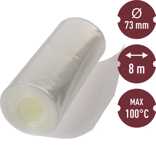 Poliamid hentesipari műbél 8 m, Ø73 mm, 100°C - 2