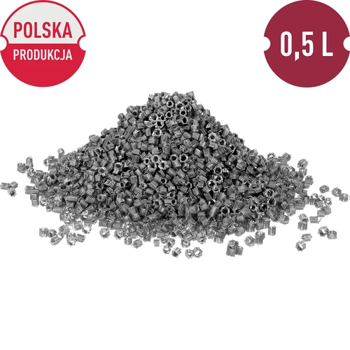 Rozsdamentes prizmás rugók - 0,5 L - 2