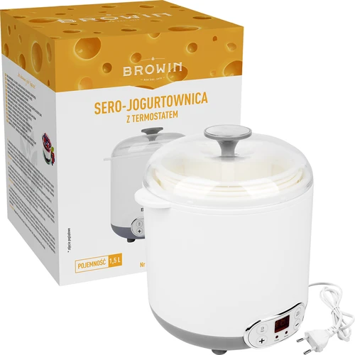 Sajt- és joghurtkészítő termosztáttal 1,5 L - 7