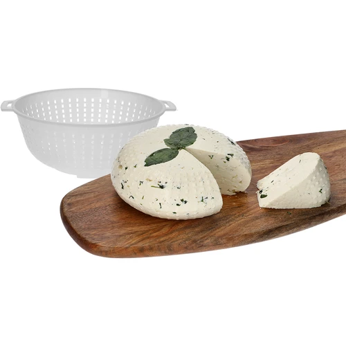 Sajtforma koryciński típusú sajtokhoz Ø  21/11 x 8,5 cm, 2 kg-os - 6