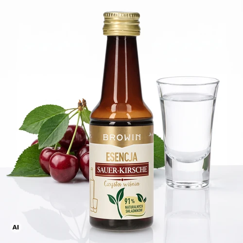 Sauer-Kirsche esszencia – Tiszta Meggy, 40 ml, 4 literhez - 4
