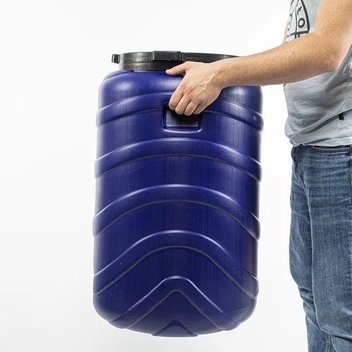 Savanyító hordó 130 L, kék - 10