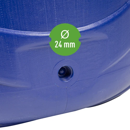 Savanyító hordó 240 l, kék - 8