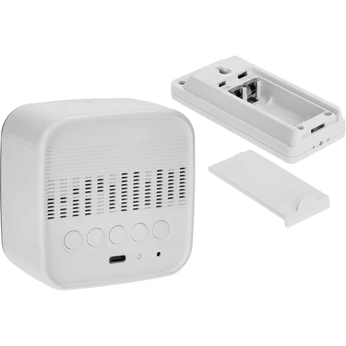 Soens elektronikus időjárás-állomás – vezeték nélküli érzékelővel, ébresztőórával és lámpával - 3