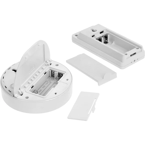 Soens márkájú elektronikus hőmérő - külső érzékelővel, kerek, fehér - 4