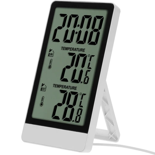 Soens márkájú elektronikus hőmérő – szondával, fehér - 3
