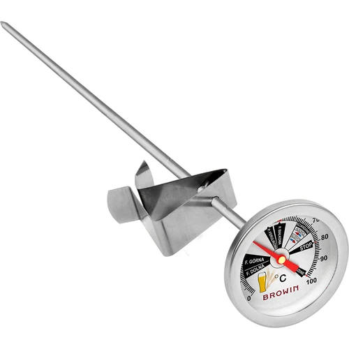 Sörfőző hőmérő (0 °C-tól +100 °C-ig) 31,5 cm