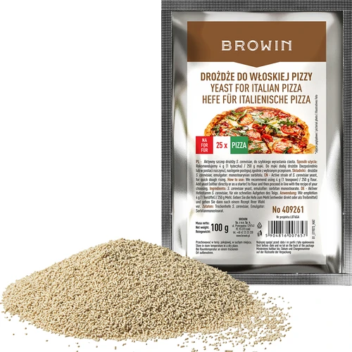 Szárított élesztő olasz pizzához - 100 g - 2