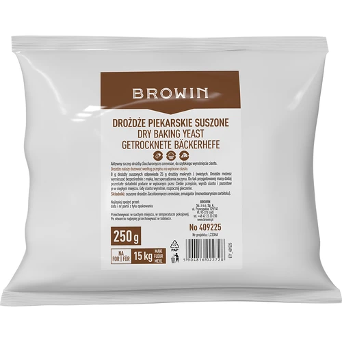 Szárított sütőélesztő, 250g - 2