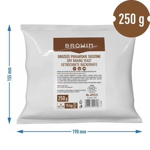 Szárított sütőélesztő, 250g - 4