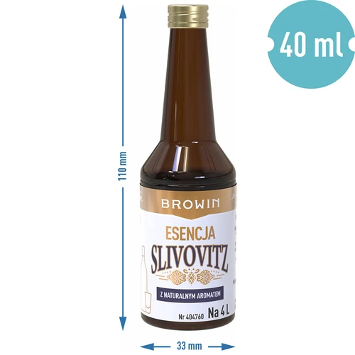 Szilvapálinka ízű esszencia, 4 l-hez, 40 ml - 7