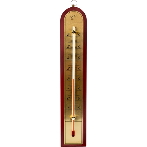 Szobahőmérő aranyszínű skálával (-10°C-tól +60°C-ig) 28 cm, mix - 2