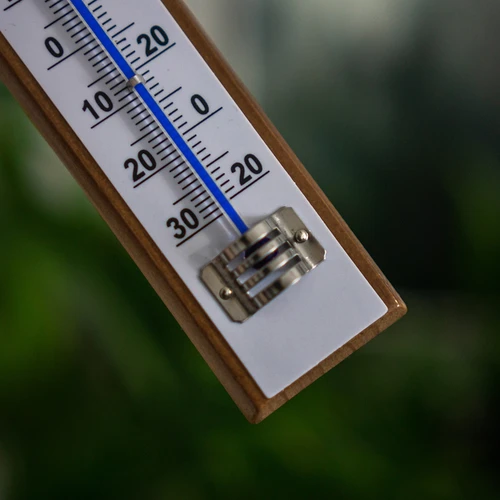 Szobahőmérő fehér skálával (-30 °C-tól +50 °C-ig) 20 cm - 4