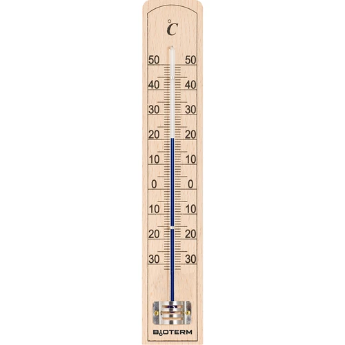 Szobahőmérő megerősített kapillárisvédelemmel (-30 °C-tól +50 °C-ig) 20 cm