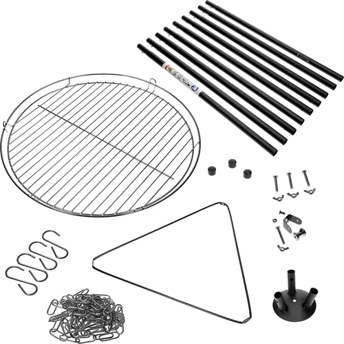 Tábortűzi háromláb grillráccsal, 150 cm - 2