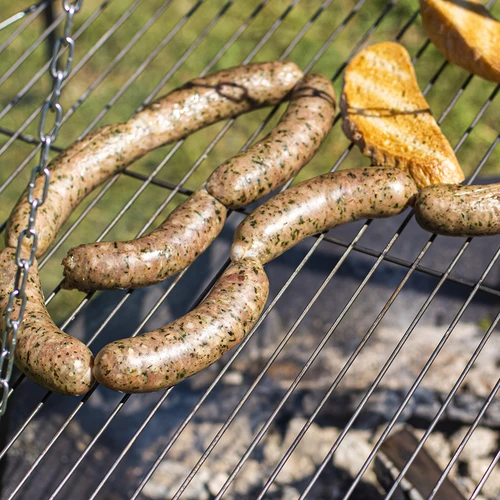 Tábortűzi háromláb grillráccsal, 150 cm - 8