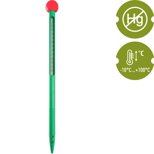 Talajhőmérő (0 °C-tól +100 °C-ig) 32 cm - 2