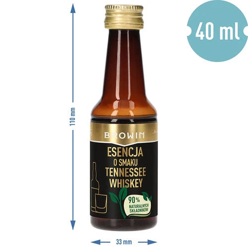 Tennessee whiskey ízű eszencia 4 L-hez - 40 ml - 8
