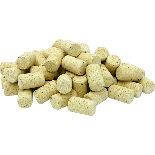 Természetes, hengeres parafadugó d.22x38, 20 db - agglomerált