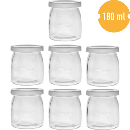 Termosztátos joghurtkészítő, 7 üveg, 1,3 l - 6