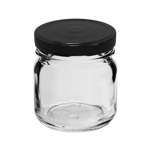 TO 40 ml-es üveg fekete tetővel fi 43 - 10 db. - 2
