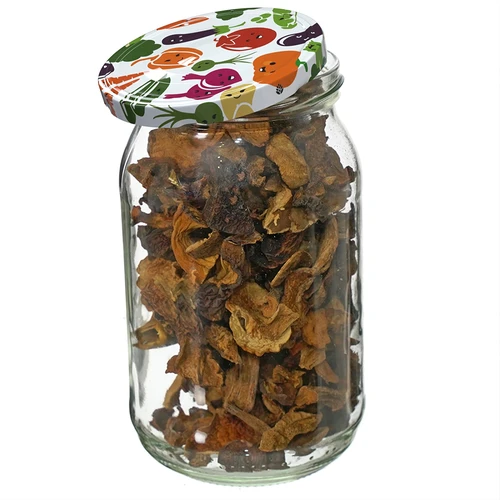 TO 900 ml-es befőttesüveg színes csavaros tetővel fi82/6 - 6 db - 16