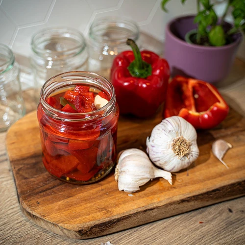 TO befőttesüveg 500 ml fi 82/6 - 8 db - 9