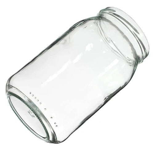 TO befőttesüveg 900 ml, arany színű, fi 82/6-os csavaros tetővel - 6 db - 6