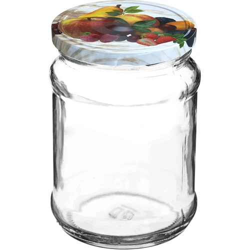 TO Ćwiartka 250 ml befőttesüveg, fi 66 csavaros tetővel - 6 db - 2
