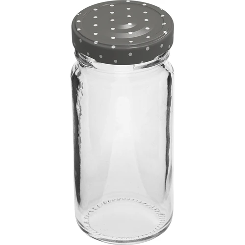 TO üveg 90 ml színes csavaros tetővel fi43; 6 db. - 3