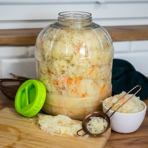 Törhetetlen, többfunkciós befőttesüveg, 10 l - 8