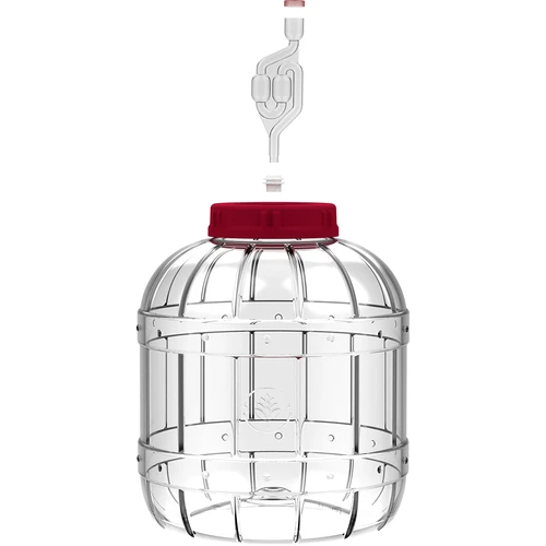 Törhetetlen, többfunkciós erjesztő edény, 5 l - 3