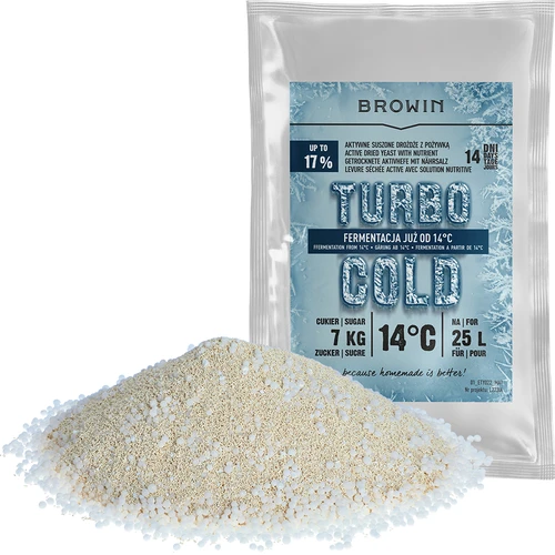 Turbo Cold élesztő 120 g - 3