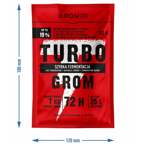 Turbo Grom 72 h turbóélesztő - 4