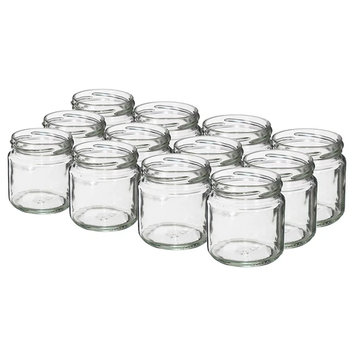 Twist-off befőttesüveg 212 ml, Ø 66 – 12 db - 2