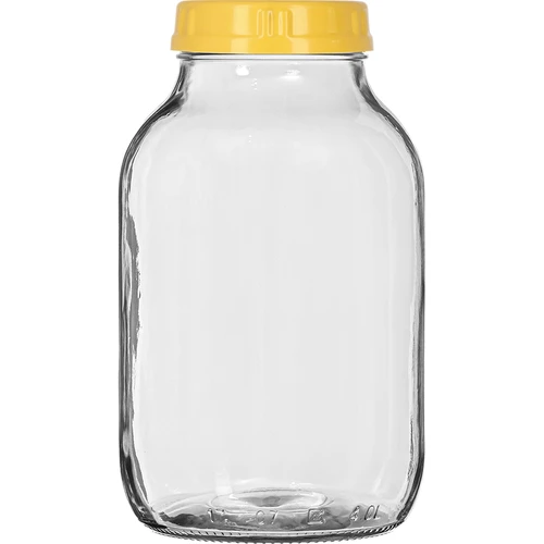 Twist-off befőttesüveg, 4 L, fi 100-as, fogantyús műanyag tetővel - 3