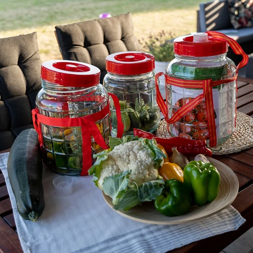 Univerzális befőttes üveg 5 l - 9
