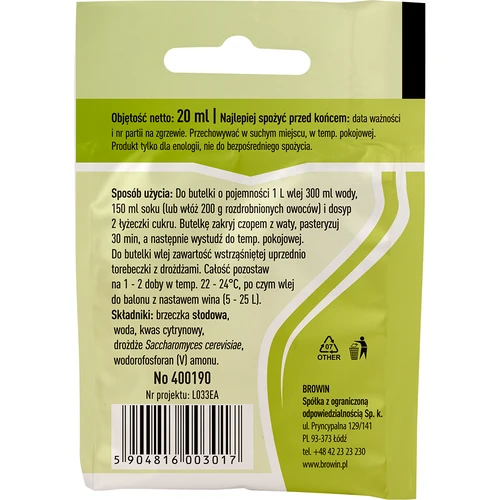 Univerzális borélesztő, 20 ml - 2