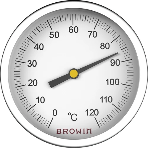 Univerzális hőmérő (0 °C-tól +120 °C-ig) 5 cm - 2
