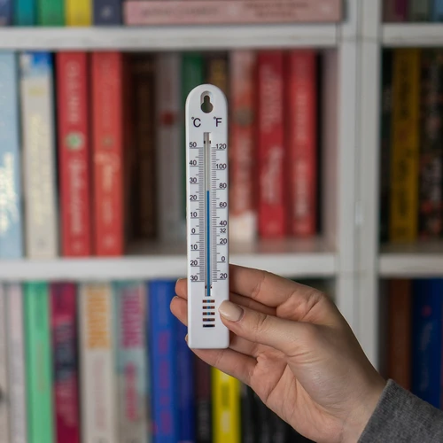 Univerzális hőmérő (-30 – +50 °C), 17 cm, fehér - 3