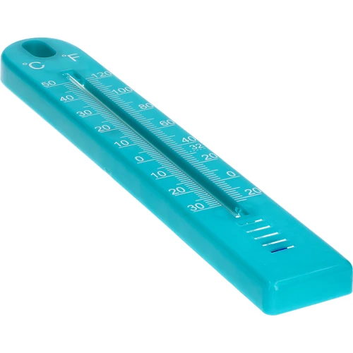 Univerzális hőmérő (-30 – +50 °C), 17 cm, kék - 3