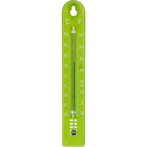 Univerzális hőmérő (-30 – +50 °C), 17 cm, zöld