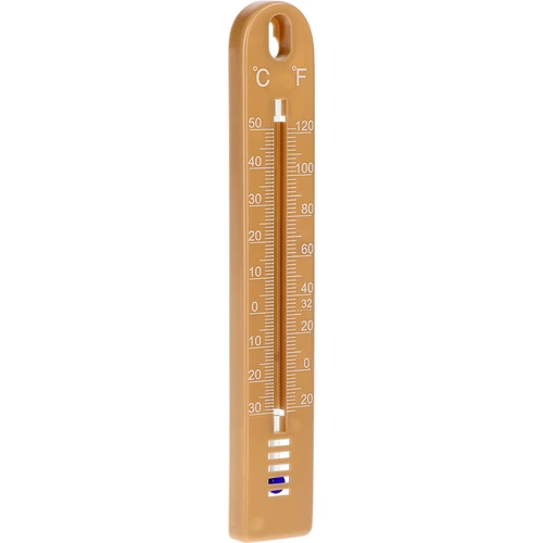 Univerzális hőmérő (-30-tól +50 °C-ig), 17 cm, világosbarna - 2