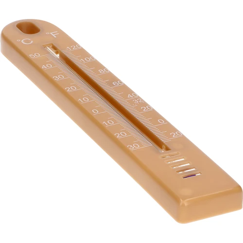 Univerzális hőmérő (-30-tól +50 °C-ig), 17 cm, világosbarna - 3