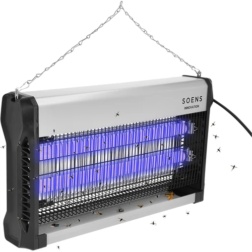 UVA rovarölő lámpa, 40 W, ezüst - 3